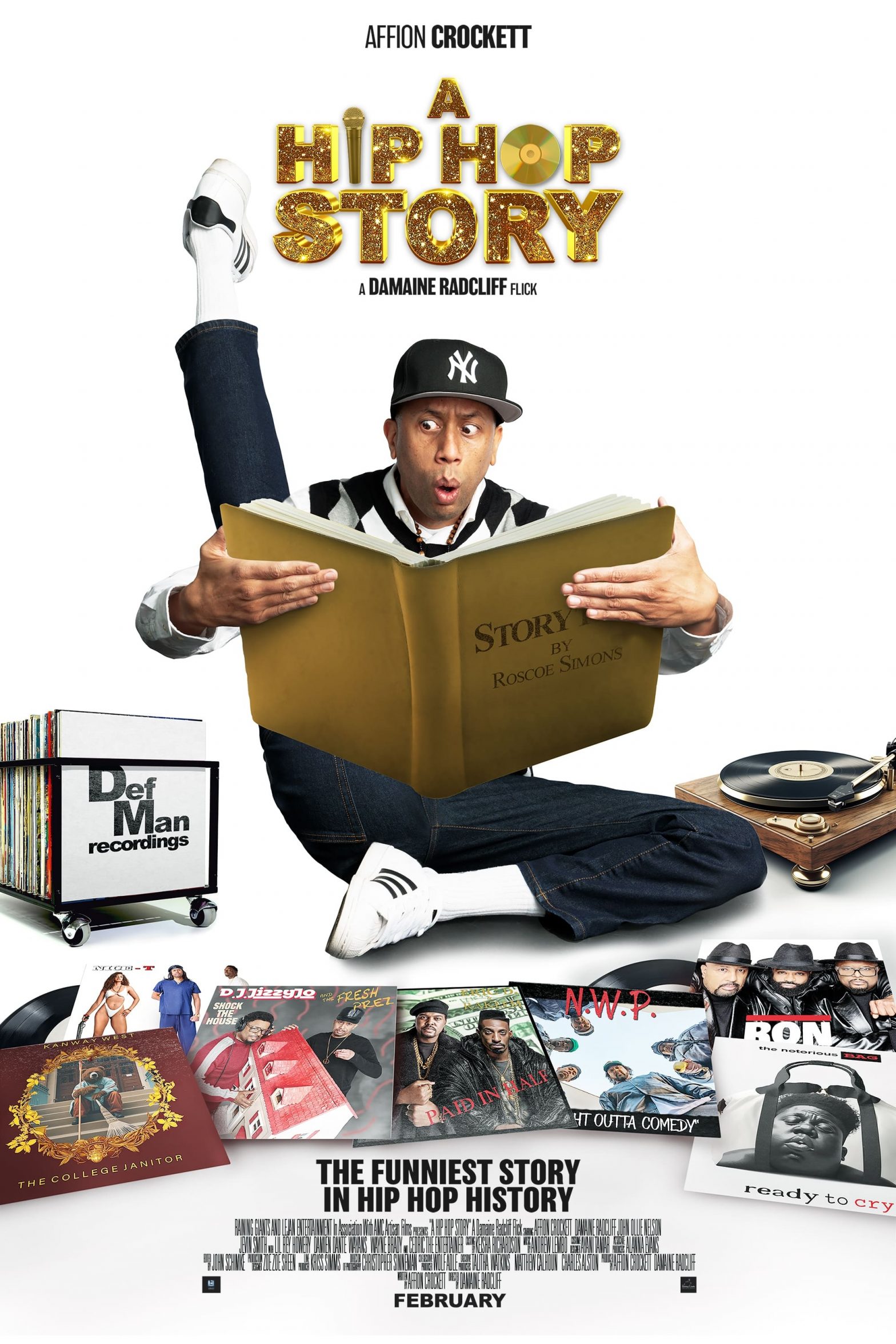 Poster for the movie "A Hip Hop Story"